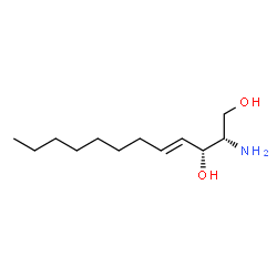 ChemSpider 2D Image | Sphingosine (d12:1) | C12H25NO2