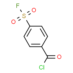 ChemSpider 2D Image | 4-(Fluorosulfonyl)benzoyl chloride | C7H4ClFO3S