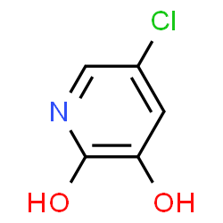 ChemSpider 2D Image | 5-chlorodihydroxypyridine | C5H4ClNO2