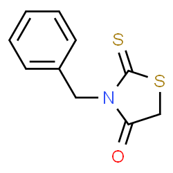 ChemSpider 2D Image | 3-Benzylrhodanine | C10H9NOS2