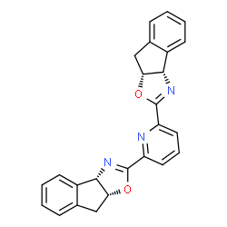 ChemSpider 2D Image | 2,6-bis[(3aS,8aR)-3aH,8H,8aH-indeno[1,2-d][1,3]oxazol-2-yl]pyridine | C25H19N3O2