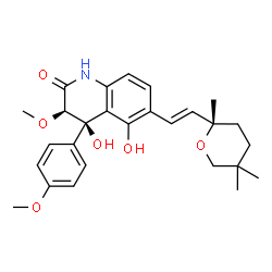 ChemSpider 2D Image | Penigequinolone A | C27H33NO6