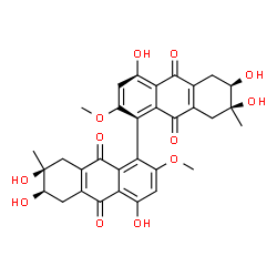 ChemSpider 2D Image | alterporriol Y | C32H30O12
