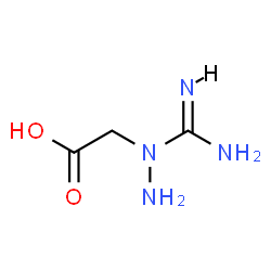 ChemSpider 2D Image | (1-Carbamimidoylhydrazino)acetic acid | C3H8N4O2