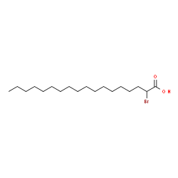 ChemSpider 2D Image | 2-bromostearic acid | C18H35BrO2