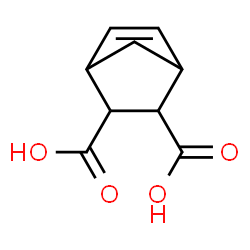 ChemSpider 2D Image | cis,endo-5-Norbornene-2,3-dicarboxylic acid | C9H10O4