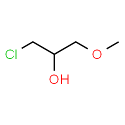 ChemSpider 2D Image | 1-Chloro-3-methoxy-2-propanol | C4H9ClO2