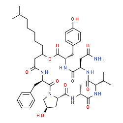 ChemSpider 2D Image | kahalalide K | C46H65N7O11