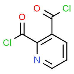 ChemSpider 2D Image | 2,3-Pyridinedicarbonyl dichloride | C7H3Cl2NO2