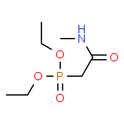 ChemSpider 2D Image | Diethyl [2-(methylamino)-2-oxoethyl]phosphonate | C7H16NO4P