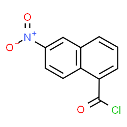 ChemSpider 2D Image | 6-Nitro-1-naphthoyl chloride | C11H6ClNO3