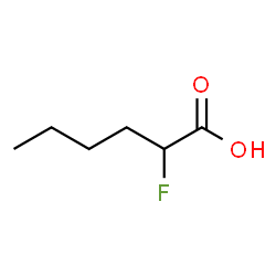 ChemSpider 2D Image | 2-Fluorohexanoic acid | C6H11FO2