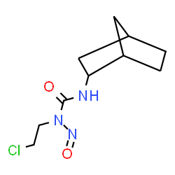 ChemSpider 2D Image | 3-Bicyclo[2.2.1]hept-2-yl-1-(2-chloroethyl)-1-nitrosourea | C10H16ClN3O2