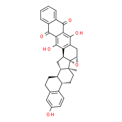 ChemSpider 2D Image | Estrarubicin | C34H30O6