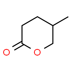 ChemSpider 2D Image | 5-Methyltetrahydro-2H-pyran-2-one | C6H10O2