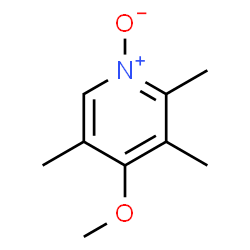 ChemSpider 2D Image | 4-Methoxy-2,3,5-trimethylpyridine 1-oxide | C9H13NO2