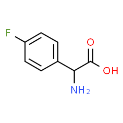 ChemSpider 2D Image | DL-4-Fluorophenylglycine | C8H8FNO2