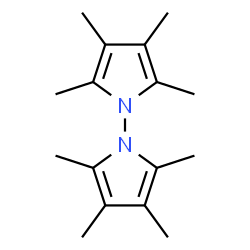 ChemSpider 2D Image | 2,2',3,3',4,4',5,5'-Octamethyl-1,1'-bipyrrole | C16H24N2