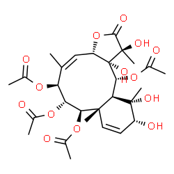 ChemSpider 2D Image | violide J | C28H38O14