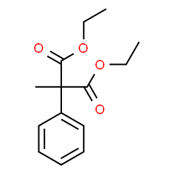 ChemSpider 2D Image | Diethyl methyl(phenyl)malonate | C14H18O4