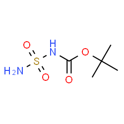 ChemSpider 2D Image | tert-Butyl-sulfamoylcarbamat | C5H12N2O4S