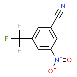 ChemSpider 2D Image | 3-Cyano-5-nitrobenzotrifluoride | C8H3F3N2O2