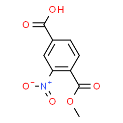 ChemSpider 2D Image | 1-Methyl 2-nitroterephthalate | C9H7NO6