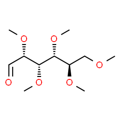ChemSpider 2D Image | 2,3,4,5,6-Penta-O-methyl-D-glucose | C11H22O6