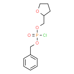 ChemSpider 2D Image | Benzyl tetrahydro-2-furanylmethyl phosphorochloridate | C12H16ClO4P