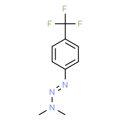 ChemSpider 2D Image | (1E)-3,3-Dimethyl-1-[4-(trifluoromethyl)phenyl]-1-triazene | C9H10F3N3