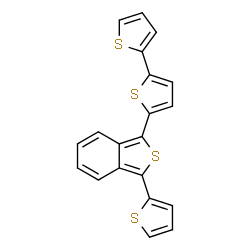 ChemSpider 2D Image | 5-[3-(2-Thienyl)-2-benzothiophen-1-yl]-2,2'-bithiophene | C20H12S4