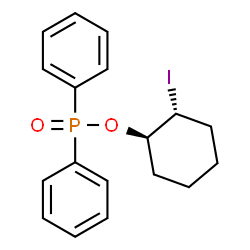 ChemSpider 2D Image | (1R,2R)-2-Iodocyclohexyl diphenylphosphinate | C18H20IO2P