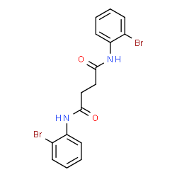 ChemSpider 2D Image | N,N'-Bis(2-bromophenyl)succinamide | C16H14Br2N2O2