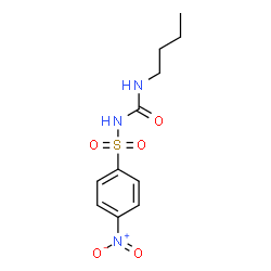ChemSpider 2D Image | N-(Butylcarbamoyl)-4-nitrobenzenesulfonamide | C11H15N3O5S