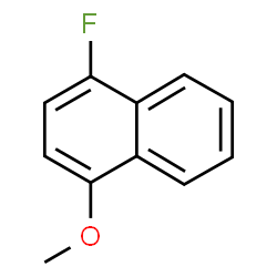 ChemSpider 2D Image | 1-fluoro-4-methoxynaphthalene | C11H9FO
