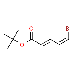 ChemSpider 2D Image | 2-Methyl-2-propanyl (2E,4Z)-5-bromo-2,4-pentadienoate | C9H13BrO2