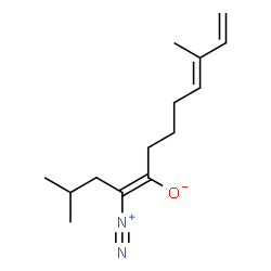 ChemSpider 2D Image | (4Z,9E)-4-Diazonio-2,10-dimethyl-4,9,11-dodecatrien-5-olate | C14H22N2O