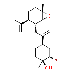 ChemSpider 2D Image | prevezol A | C20H31BrO2
