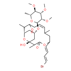 ChemSpider 2D Image | lyngbyaloside | C31H49BrO10