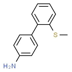 ChemSpider 2D Image | 2'-(Methylsulfanyl)-4-biphenylamine | C13H13NS