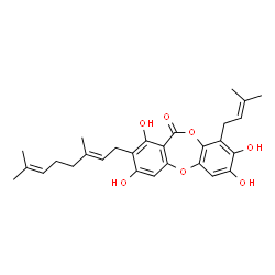 ChemSpider 2D Image | Garcidepsidone B | C28H32O7