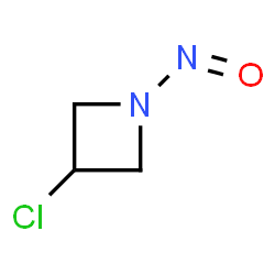 ChemSpider 2D Image | 3-chloro-1-nitroso-azetidine | C3H5ClN2O