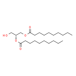 ChemSpider 2D Image | (R)-1,2-didecanoylglycerol | C23H44O5