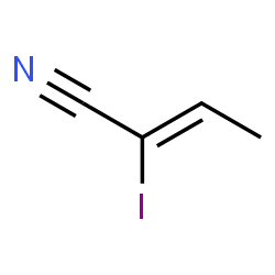 ChemSpider 2D Image | (2Z)-2-Iodo-2-butenenitrile | C4H4IN
