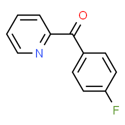 ChemSpider 2D Image | 2-(4-Fluorobenzoyl)pyridine | C12H8FNO
