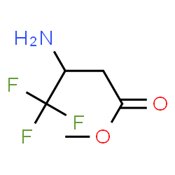ChemSpider 2D Image | Methyl 3-amino-4,4,4-trifluorobutyrate | C5H8F3NO2