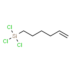 ChemSpider 2D Image | 5-HEXENYLTRICHLOROSILANE | C6H11Cl3Si