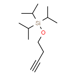 ChemSpider 2D Image | (3-Butyn-1-yloxy)(triisopropyl)silane | C13H26OSi