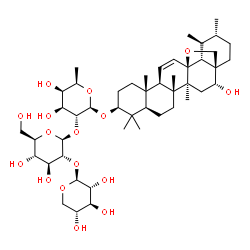 ChemSpider 2D Image | rotundifolioside I | C47H76O16
