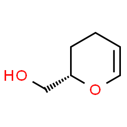 ChemSpider 2D Image | (2S)-3,4-Dihydro-2H-pyran-2-ylmethanol | C6H10O2